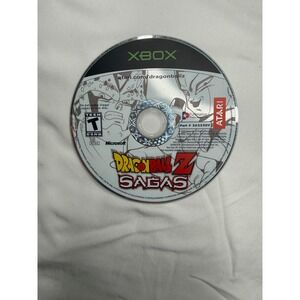 Dragon Ball Z Sagas Microsoft Xbox Original 2005 Atari Disc Only 26255DV